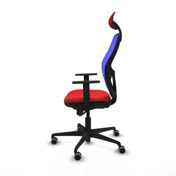Office Chair with Headrest Jorquera Piqueras y Crespo 1D036G1 Red