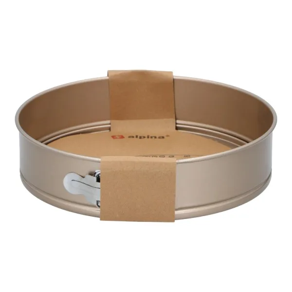 Alpina - Round baking tin/cake pan with non-stick coating 28x6.8 cm
