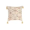 Cushion DKD Home Decor Beige Squared 40 x 15 x 40 cm