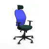 Office Chair with Headrest Piqueras y Crespo 1D036G2 Green