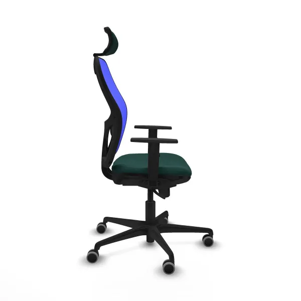 Biroja krēsls ar galvas atbalstu Piqueras y Crespo 1D036G2 Zaļš