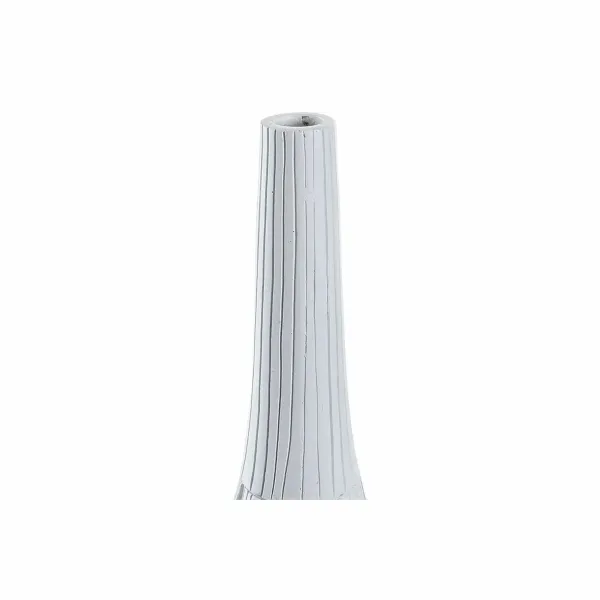 Vase DKD Home Decor White Resin Modern (18 x 18 x 50 cm)