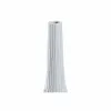 Vase DKD Home Decor White Resin Modern (18 x 18 x 50 cm)