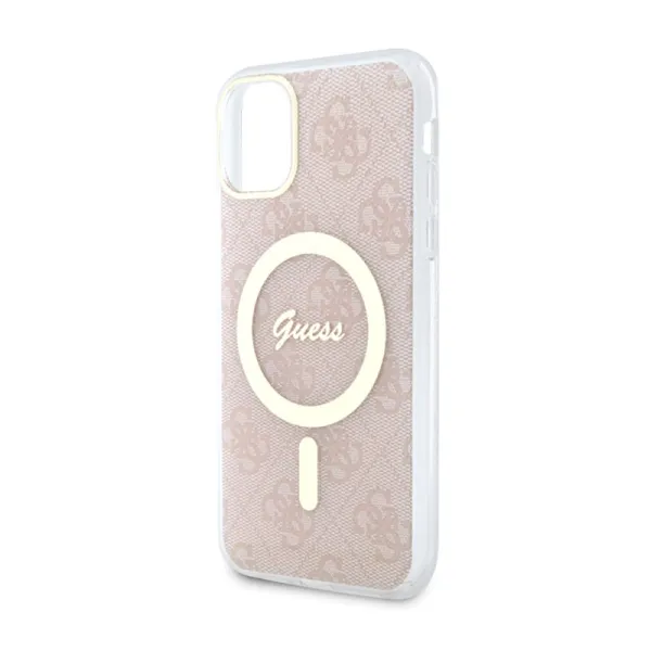 Guess 4G MagSafe - Case for iPhone 11 (Pink)