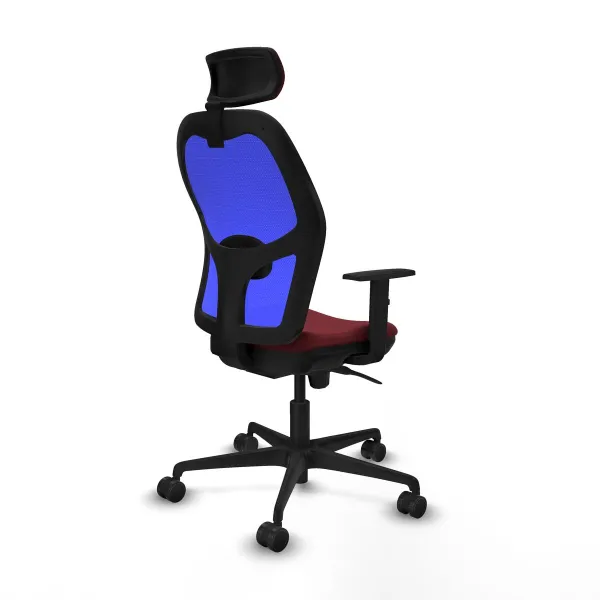 Офисный стул с изголовьем Piqueras y Crespo 1D036N2 Тёмно Бордовый