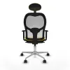 Office Chair with Headrest Jorquera Piqueras y Crespo 1D086N1 Yellow