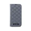 Karl Lagerfeld Booktype Saffiano Monogram - Case for iPhone 14 (Grey)