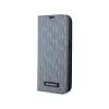 Karl Lagerfeld Booktype Saffiano Monogram - Case for iPhone 14 Pro (Grey)