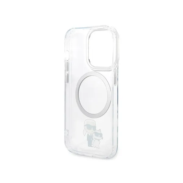 Karl Lagerfeld IML NFT Karl & Choupette MagSafe - Case for iPhone 13 Pro (Transparent)