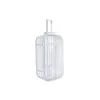 Lantern DKD Home Decor Crystal White Bamboo (28 x 28 x 47 cm)