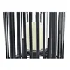 Lantern DKD Home Decor Crystal Black Bamboo (24 x 24 x 51 cm)