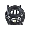 Lantern DKD Home Decor Crystal Black Bamboo (24 x 24 x 51 cm)