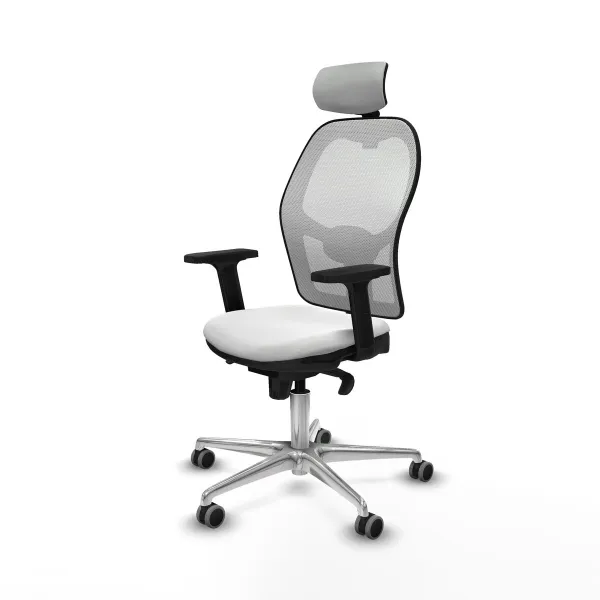 Office Chair with Headrest Piqueras y Crespo 2D086G2 White