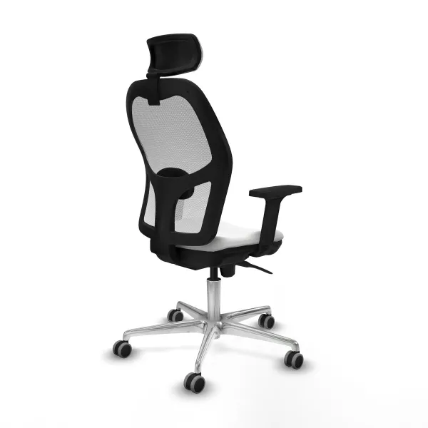 Office Chair with Headrest Piqueras y Crespo 2D086G2 White