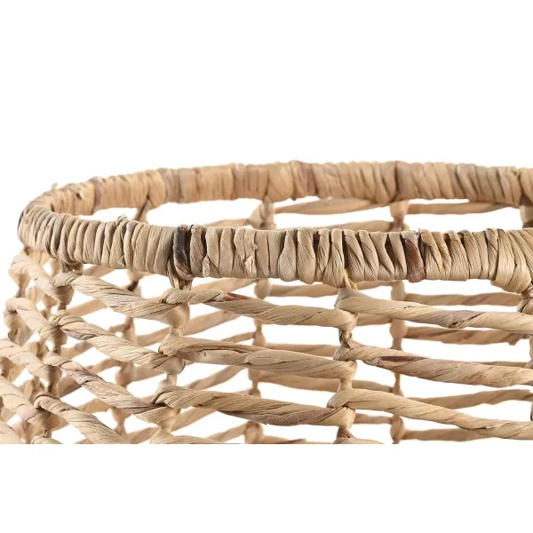 Basket set DKD Home Decor Fibre (48 x 48 x 33 cm)