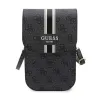 Guess 4G Stripes - Crossbody phone bag (black)