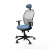 Office Chair with Headrest Jorquera Piqueras y Crespo 1D036G1 Sky blue