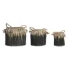 Basket set DKD Home Decor Colonial (44 x 44 x 48 cm)