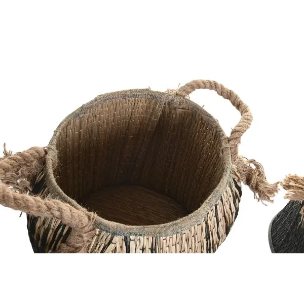 Basket set DKD Home Decor Colonial (44 x 44 x 48 cm)