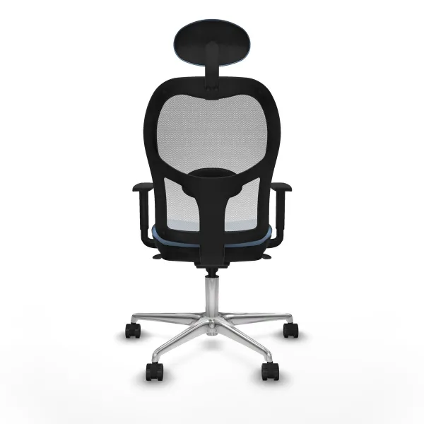Office Chair with Headrest Jorquera Piqueras y Crespo 1D086N1 Sky blue