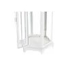 Lantern DKD Home Decor Crystal Metal White (20 x 17 x 55 cm)