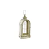 Lantern DKD Home Decor Crystal Golden Metal (18 x 13 x 43 cm)