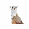 Decorative Figure DKD Home Decor White Orange Leopard Colonial 15 x 8 x 25 cm (12 Units)