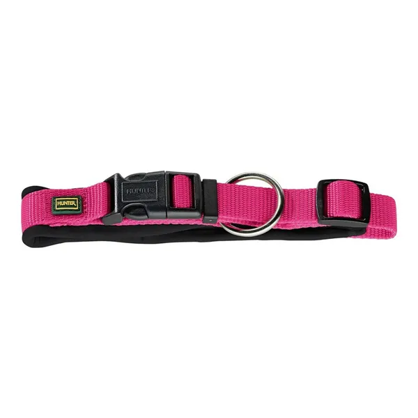 Dog collar Hunter Neopren Vario Fuchsia (30-35 cm)