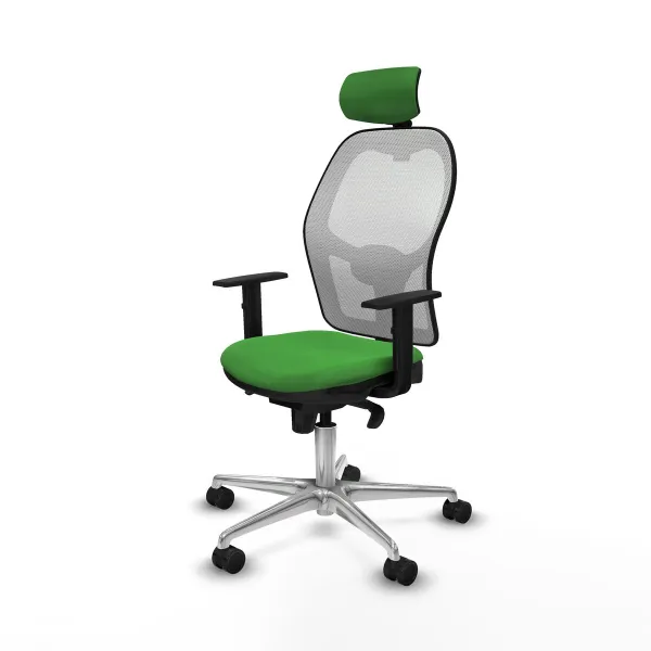 Office Chair with Headrest Piqueras y Crespo 1D086N2 Green