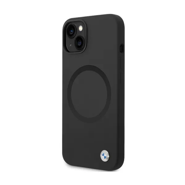 BMW Signature Liquid Silicone MagSafe - Case for iPhone 14 (black)