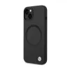 BMW Signature Liquid Silicone MagSafe - Case for iPhone 14 (black)