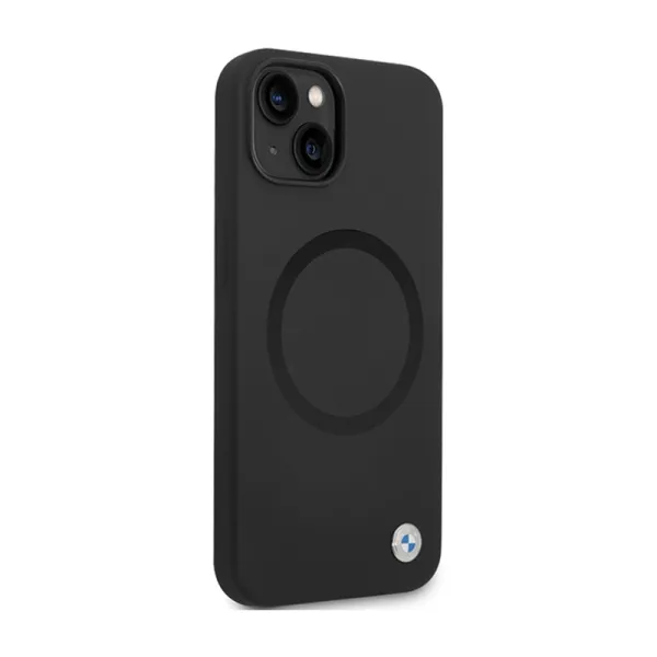 BMW Signature Liquid Silicone MagSafe - Case for iPhone 14 (black)