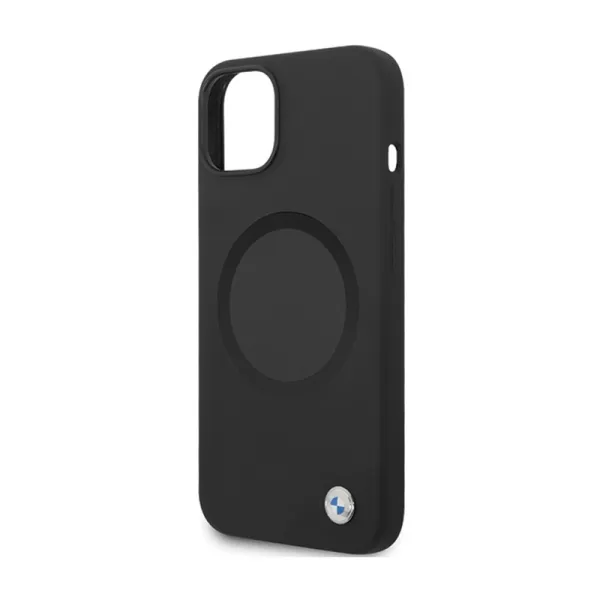 BMW Signature Liquid Silicone MagSafe - Case for iPhone 14 (black)