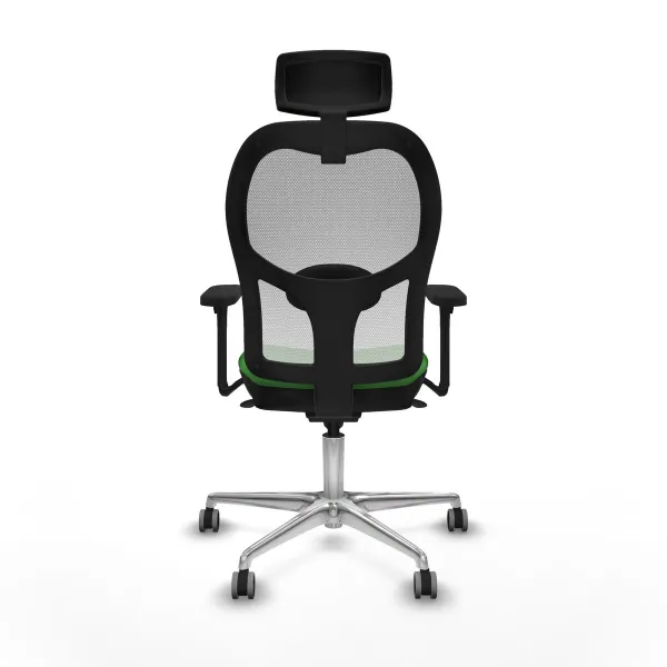 Office Chair with Headrest Piqueras y Crespo 3D086G2 Green