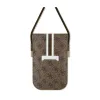 Guess 4G Stripes - Phone crossbody bag (brown)