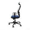 Office Chair with Headrest Jorquera Piqueras y Crespo 1D036G1 Navy Blue