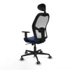 Office Chair with Headrest Jorquera Piqueras y Crespo 1D036G1 Navy Blue