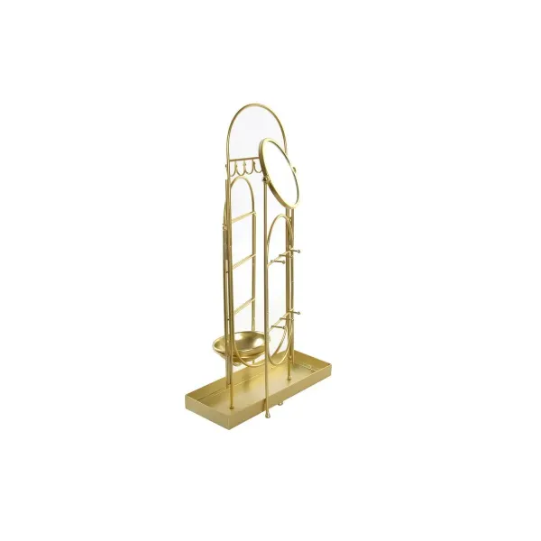 Jewellery Stand DKD Home Decor Mirror Metal (45 x 10,5 x 51,5 cm) (46 x 10,5 x 51,5 cm)