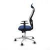 Office Chair with Headrest Jorquera Piqueras y Crespo 1D086G1 Navy Blue