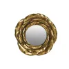 Wall mirror DKD Home Decor Mirror Golden Resin (41 x 5 x 41 cm)