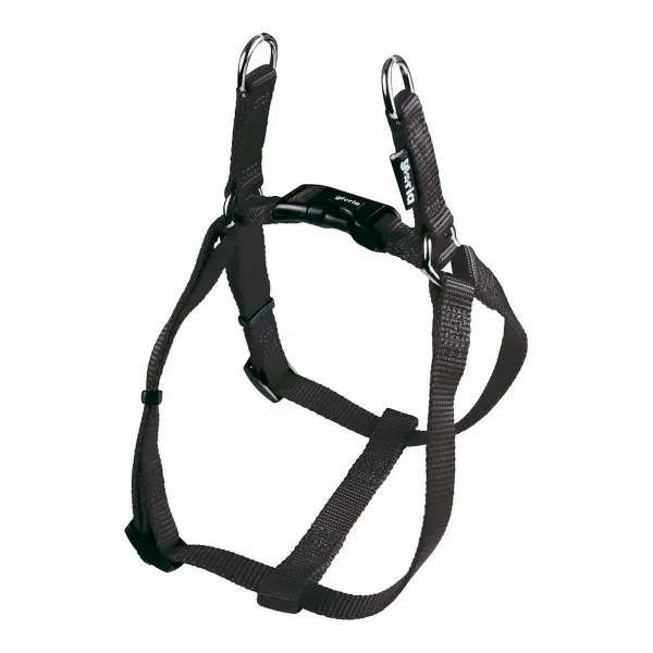 Dog Harness Gloria Smooth Adjustable 61-91 cm L Black