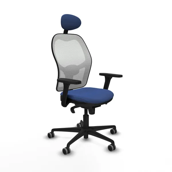 Офисный стул с изголовьем Piqueras y Crespo 3D036G1 Тёмно Синий