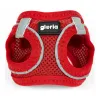 Dog Harness Gloria Air Mesh Trek Star Adjustable Red Size XXXS (18-20 cm)