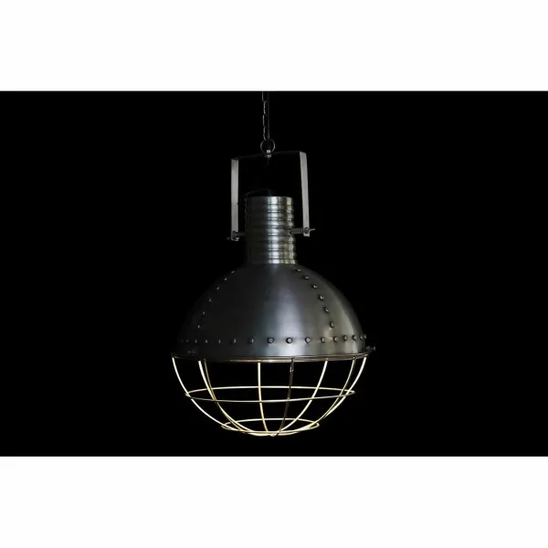 Ceiling Light DKD Home Decor Silver Iron 50 W 43 x 43 x 66 cm