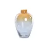 Vase DKD Home Decor Bicoloured Crystal 10 x 10 x 15 cm