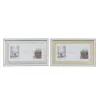 Photo frame DKD Home Decor Crystal polystyrene Golden Silver Traditional 47 x 2 x 29 cm (2 Units)