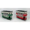 Decorative Figure DKD Home Decor Red Green Train Vintage 28 x 9 x 20 cm (2 Units)