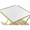 Magazine rack DKD Home Decor Golden Metal Mirror 45 x 45 x 55 cm