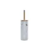 Toilet Brush DKD Home Decor White Natural Metal Resin Natural rubber Marble Scandi 30 x 40 cm 10,3 x 10,3 x 38 cm