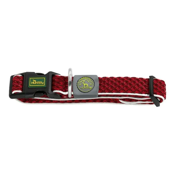 Dog collar Hunter Basic Thread Red 20